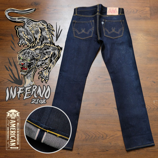heavy selvedge denim