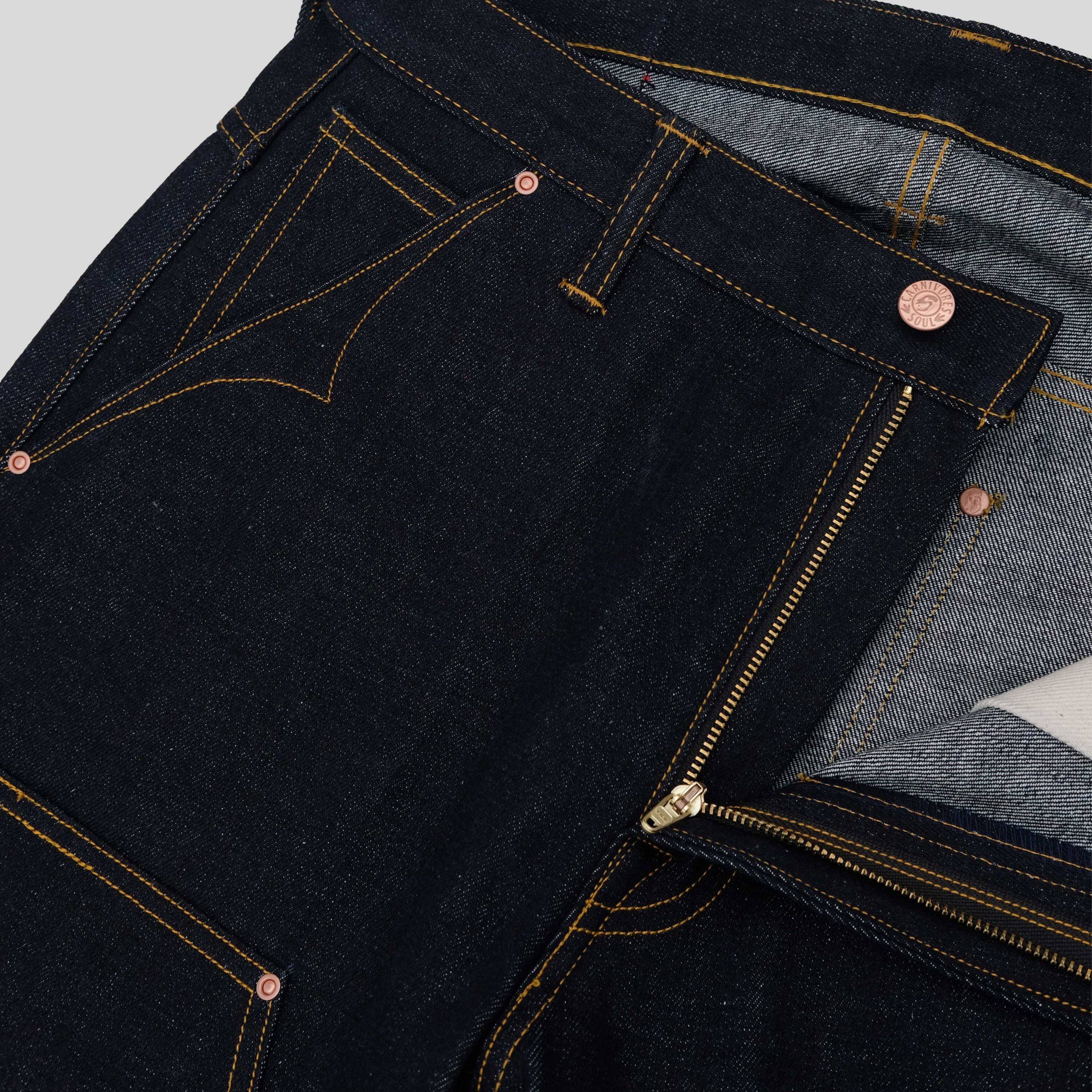 Carnivores Soul - MOTO 14,5 Oz Motorcycle Selvedge Denim - Image 6