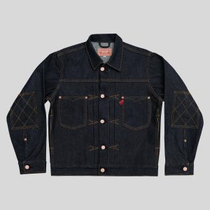 Carnivores Soul - VICTORY Double Elbow Denim jacket - 13,75 Oz Selvedge Denim