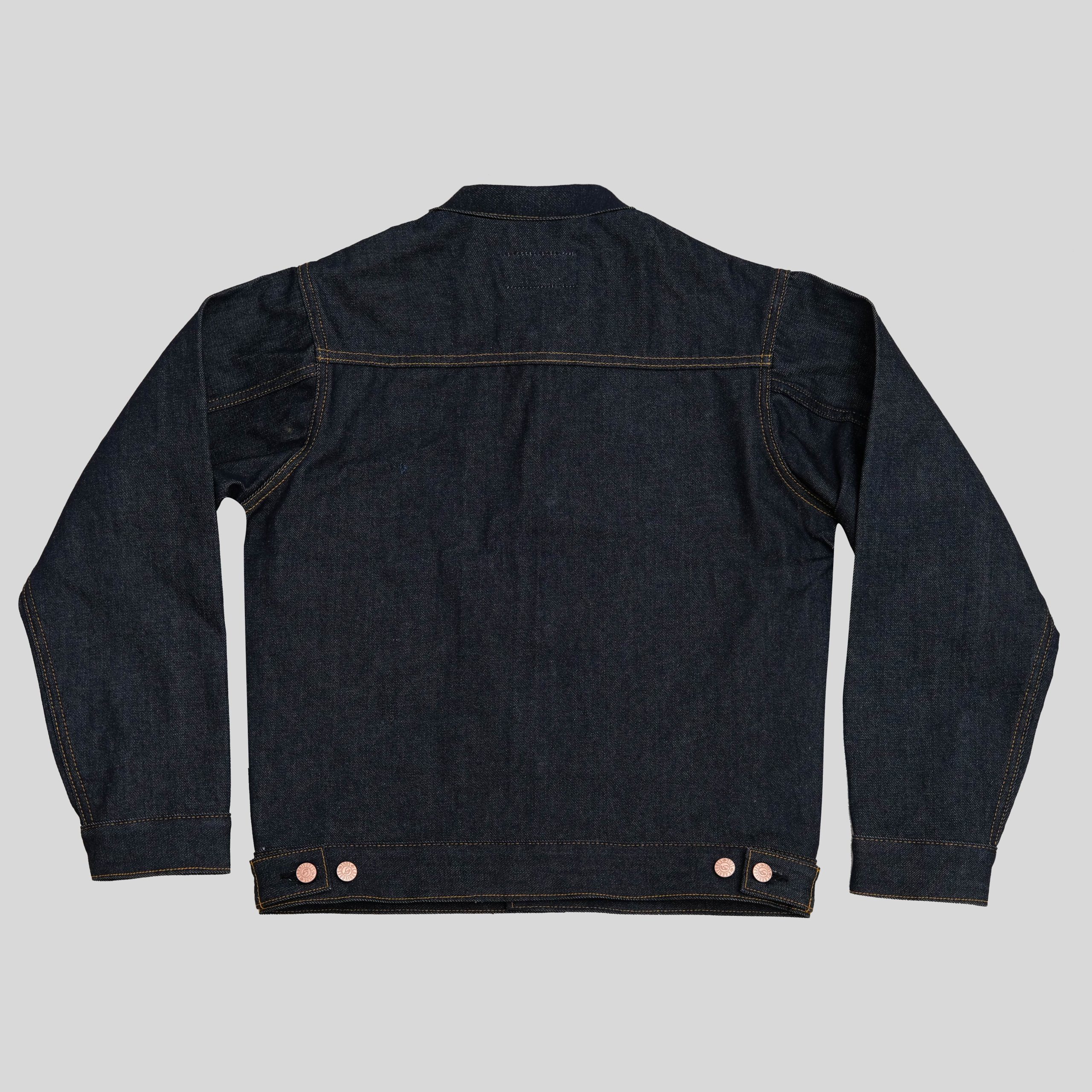 Carnivores Soul - VICTORY Double Elbow Denim jacket - 13,75 Oz Selvedge Denim - Image 2