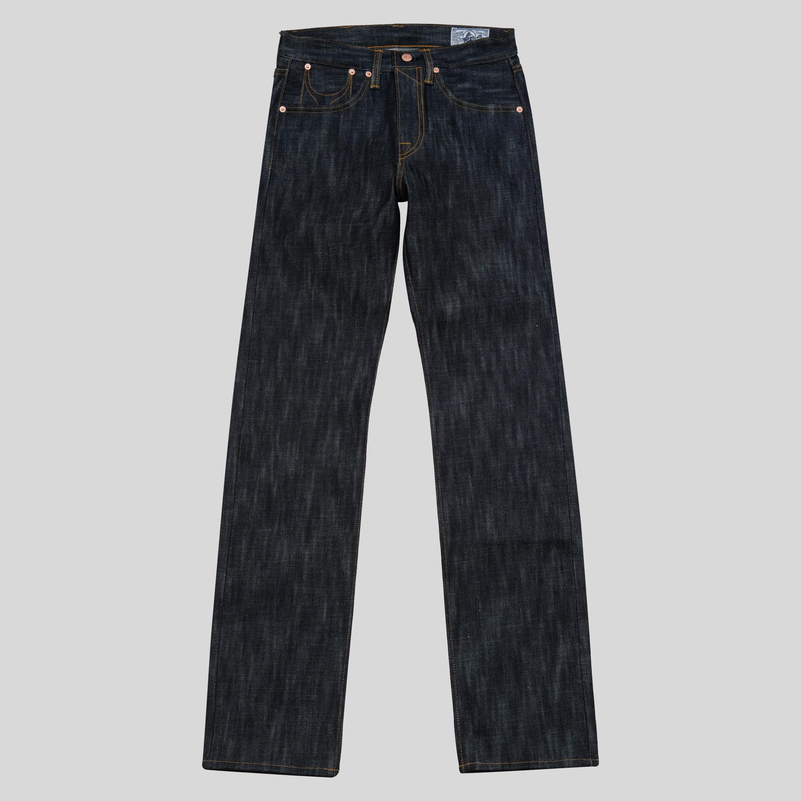 Carnivores Soul - RIDERS 15.5 Oz Indigo Slub Selvedge Denim - Image 2
