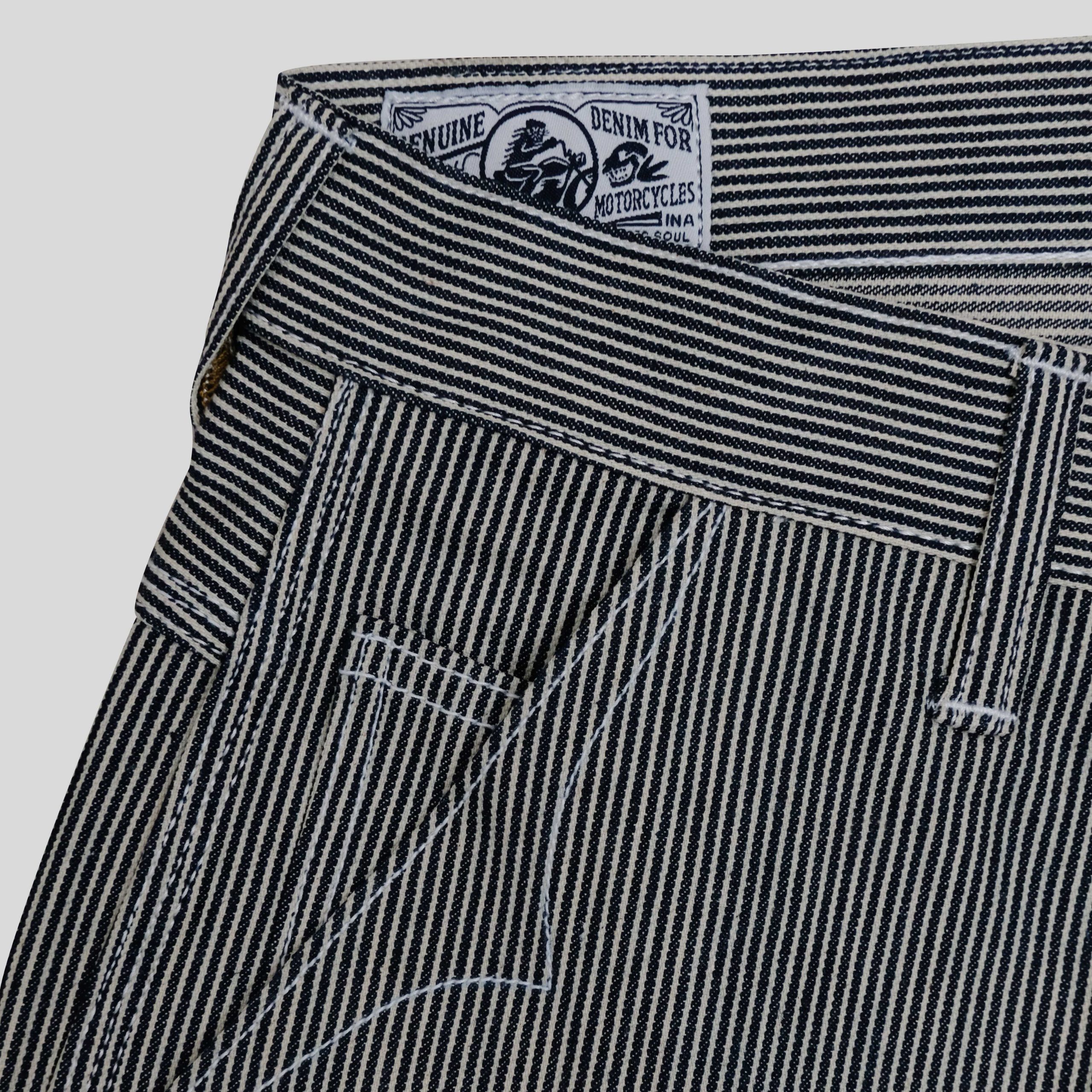 Carnivores Soul - HICKORY CAT - 12 Oz Indigo Hickory Fabric - Image 7